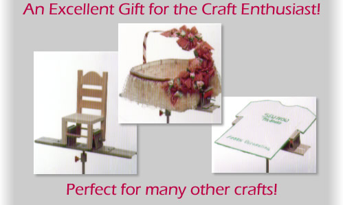 An excellent gift for the craft enthusiast!  Perfect for many other crafts!