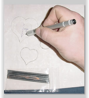 graphite marker for light